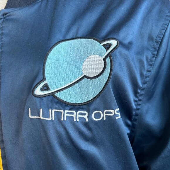 Blizzard Licensed Overwatch Full-Zip Winston Space Bomber Jacket Size Medium - Picture 9 of 11